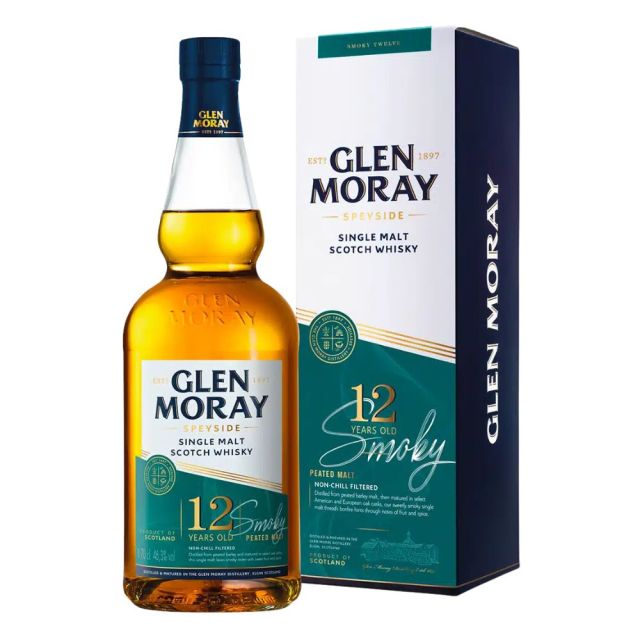 GLEN MORAY SMOKY 12ANS 46.3°