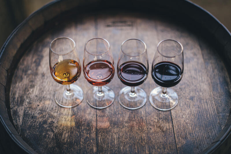 Photos de verres de vins